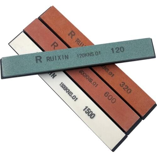 4pcs/Set Origin Ruixin Knife Sharpening Stone 120#320#600#1500# Whetstone for Knife Sharpener System