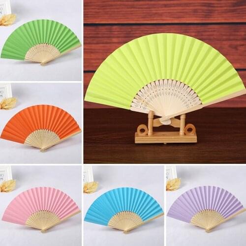 Blank Folding Fan Painting Fan for Creative Drawing Graffiti Art Handmade DIY Children Toy Kids Blank Folding Fan