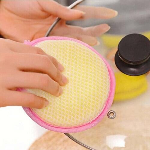 Magic Dish Double Faced Kitchen Cleaning Towel Kitchenware Brushes Anti Grease Wiping Rags Absorbent Washing Tool Cloth Sponge