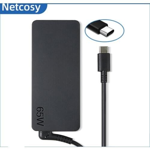 20V 3.25A 65W Type C AC Charger USB C Power Laptop Adapter For Lenovo Thinkpad X13 X390 X395 T490 T490S T590 T495 E490 E495 E590