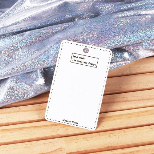 20pcs Fashion Jewelry Hairpin Accessory Boutique Display Card 7x11cm Diy Handmade Children Hair Clip Packaging Cards Pink Dots