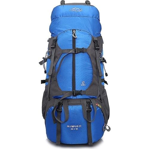 65L Men Women Trekking Backpack Mountaineering Bag Outdoor Travel Tent Backpack for Camping Hiking Backpack Travel bag