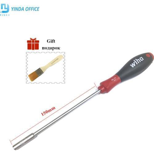 Free shipping 1pcs WLXY-2209 5.5mm Deep Hole Sleeve Screwdriver Screw for xeroxs with strong magnetic 150mm