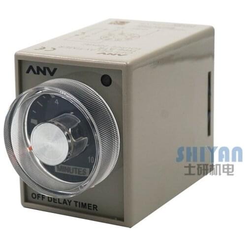 Free shipping Authentic Taiwan Shiyan ANV Power Delay Relay ATS Power Off Delay 220V