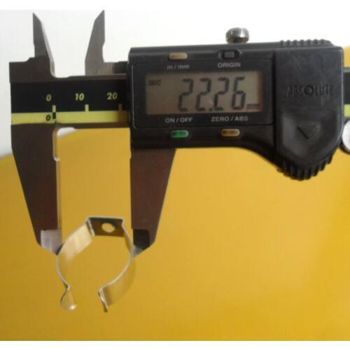 EMS DHL 500pcs/lot accessories T8 bracket fixed card lamp metal clip spring clip buckle