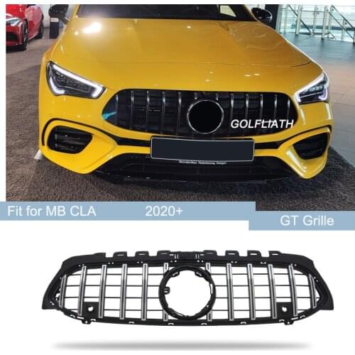 GT grille ABS bumper Grille front grill For CLA Class MB W118 C118 CLA 200 220 CLA260 CLA300 2020