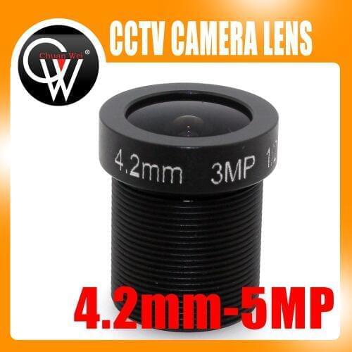 3MP 4.2mm lens 1/2.5" HD Fixed Iris M12 MTV IR Board CCTV Lens for Security IP Camera cctv camera