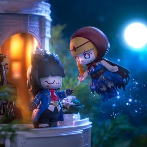 Kimmy Miki Werewolf Series Blind Box Cute Girl Heart Gift Trendy Kawaii Hand-Made Figure Decoration Model Toys for Girls Gift