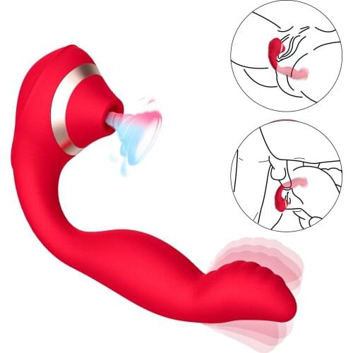 Clitoral Sucking Vibrator for Women Clit Nipple Dildo Clitoris Stimulator Oral Tongue Pussy Licking Sex Toys for Adults 18 Shop