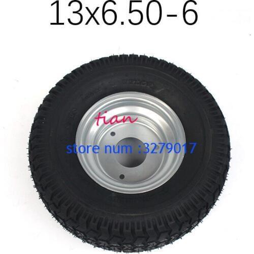 Hot Sale Good Quality GO KART KARTING ATV UTV Buggy 13X6.50-6 Inch Wheel 13*6.50-6 Tire with Hub