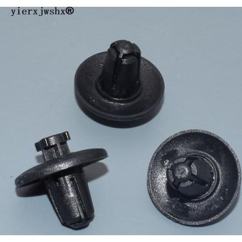 Yierxjwshx 8mm Car Wing Board Lining Clip Automobile Fender Fixed Fastener for Peugeot 206/307/408 Citroen Triumph/ Sega C2
