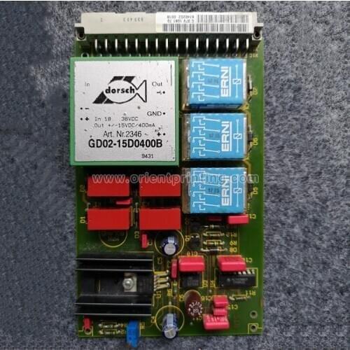 Man Roland BTS Circuit Board C 37V 1081 70 61402620018 GD02-15D0400B Spare Parts