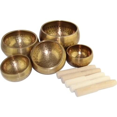 New singing bowl Tibetan singing bowl Buddhist Meditation Healing Relaxation bowl set