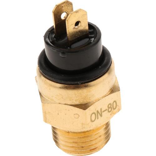 Motorcycle Engine Radiator Coolant Fan Water Temperature Sensor Switch Replacement for Cfmoto CF 250 500 ATV Go Karts