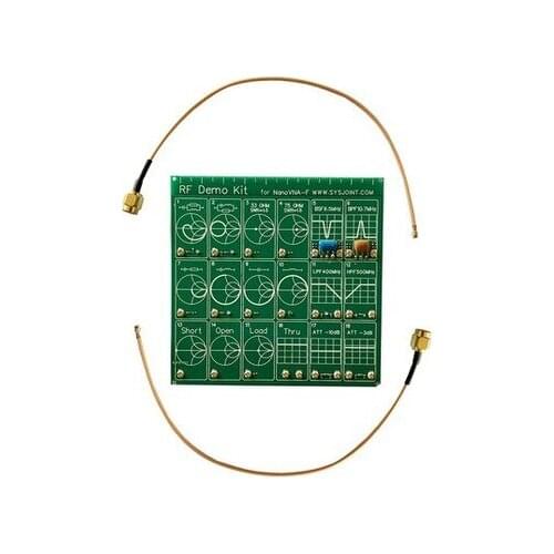 RF Demo Kit NanoVNA-F Radio Frequency Test Board HAM Filter Attenuator Vector Net Test