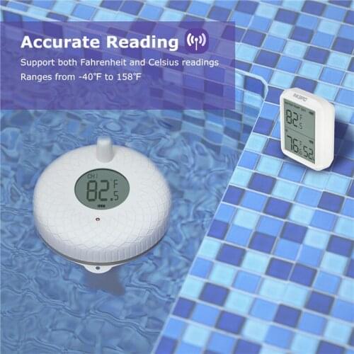 Market Price!3-Type Digital Swimming Pool Thermometer Wireless Bluetooth-Compatible Indoor Outdoor Floating Temperature Recorder