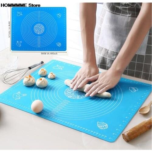 Thicken High Temperature Resistant Silicone Kneading Dough Mat high quality 40cm*30cm