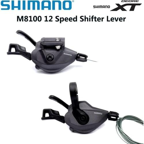 Shimano Deore XT SL M8100 Shifter Lever 12 speed Mountain Bike Rapidfire Plus Shifting Lever 12 speed Derailleurs
