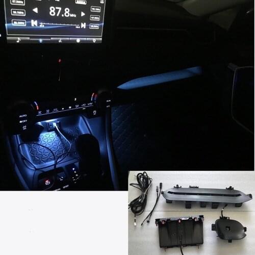 1 Set Blue LED Atmosphere Light the Same Look as Original Factory Model Modified Part Suitable of-Toyota-RAV4 Wildlander 2020