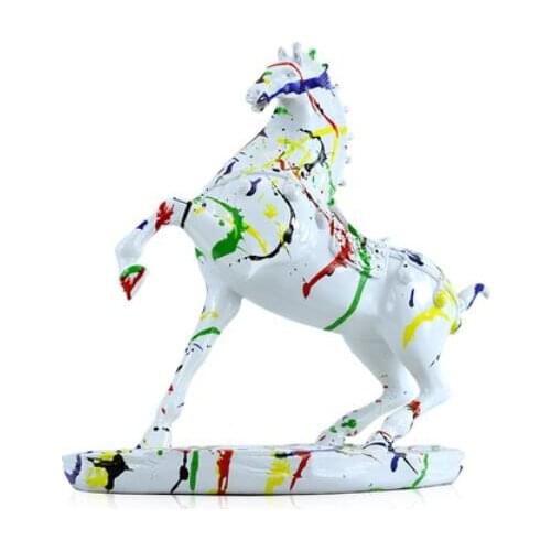 Quick horse statues manual Gorilla ornament handicraft office study home animal living room office creative Sculpture decoration