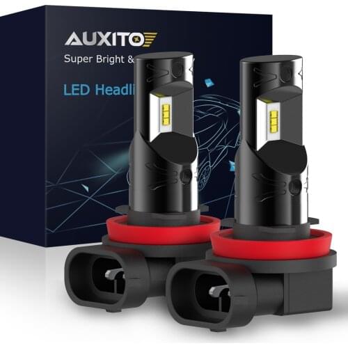 AUXITO H8 H11 LED Fog Light Bulb H16 H27 881 880 LED DRL Lamp For Audi A3 A4 A5 S5 A6 Q5 Q7 TT Mazda 3 5 6 CX5 CX7 Axela Atenza
