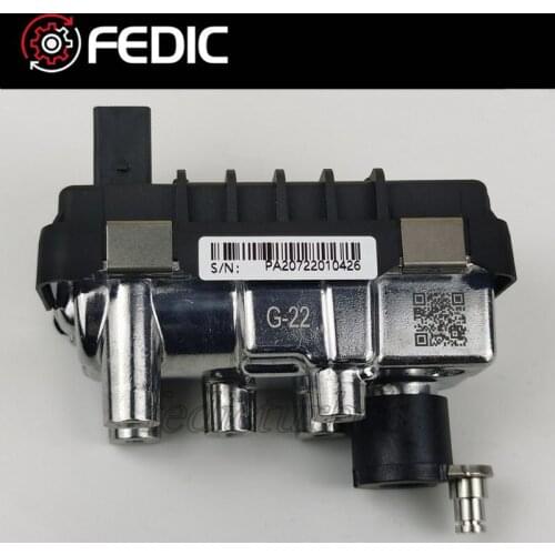 Turbocharger electronic actuator G-22 G-022 730314 6NW009228 GT1852V 755299 for VW Touareg V10 TDI Links 230 Kw 313 HP AYH Links
