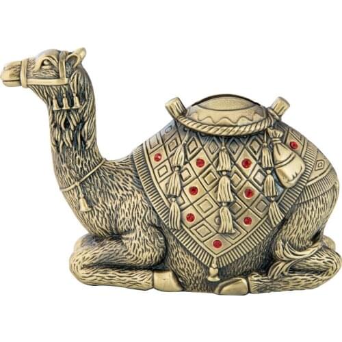 High-quality Egyptian Camel World Famous Landmark Metal Model Decor Crafts Tourism Souvenirs Collection Holiday Gifts