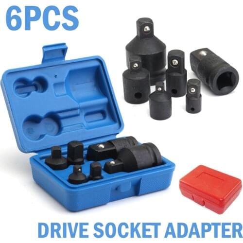 1set 1/4 3/8 1/2 3/4 inch Heavy Duty Drive Socket Reducer Air Impact Ratchet Adapter