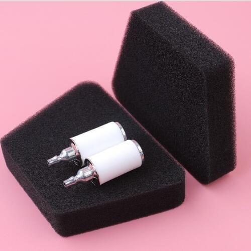 2 Air Filter Fuel Filter Set For Poulan Craftsman Chainsaw Spare Part 530037793, 530095646