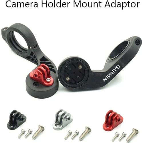 Camera Holder Mount Adaptor Set for GoPro/Garmin Edge 520 Bike Handlebar Mount Extension Bracket Fixed Base Supportor Bike Parts