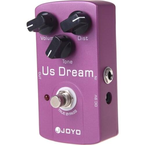JOYO JF-34 Electric Guitar Effect Pedal US Dream Distortion Guitar Pedal True Bypass high quality Guitar Parts & Accessories