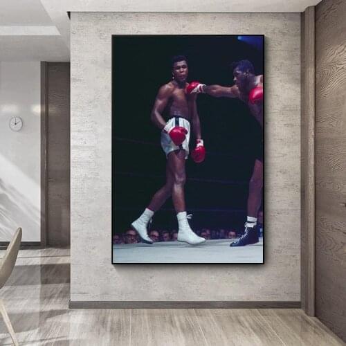 Black and White Kobe Bryant Posters Print Decorative Basketball Star Canvas Painting Wall Art Picture for Living Room Cuadros