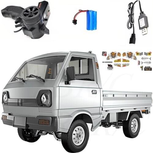 1:10 big 4WD chinese classic RC truck Simulation Drift Truck 260 motor Climbing Car LED Light On-road RC Car Toys For Kids Gifts