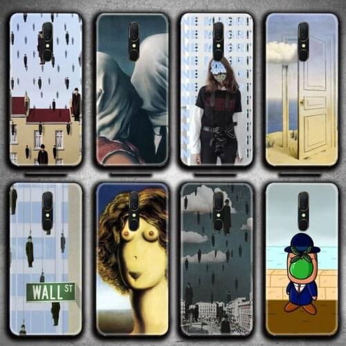 Rene magritte Phone Case For Oppo A5 A9 2020 Reno2 z Renoace 3pro A73S A71 F11