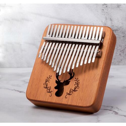 Sc outdoor 17 Keys handy portable Kalimba Cute Mini Kalimba Thumb Piano instruments for Kids and Lady