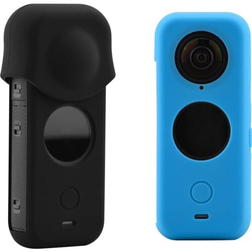 Insta360 one x2 Silicone Case Soft Cover Shell Dustproof Lens Cover Protective Sleeve For Insta360 one x2 Camera Accessories