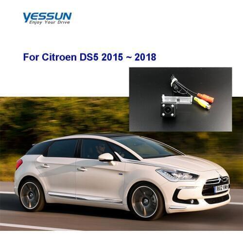 Yessun HD CCD Night Vision Car Rear View Reverse Backup Camera Waterproof For Citroen DS5 2015 ~ 2018