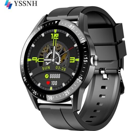 YSSNH Bluetooth Fitness Tracker with Blood Pressure Heart Rate Monitor Sports Activity Smart Watch for Android iOS Phones