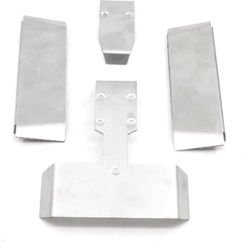 Metal Chassis Armor Skid Plate Protective Board for 1/16 SUMMIT E-REVO SLASH VXL RC Car Upgrade Parts