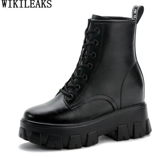 Wedges Shoes for Women Ankle Boots Female Women Shoes Platform Shoes Snow Boots Women Black Boots Ladies Shoes Zapatos De Mujer