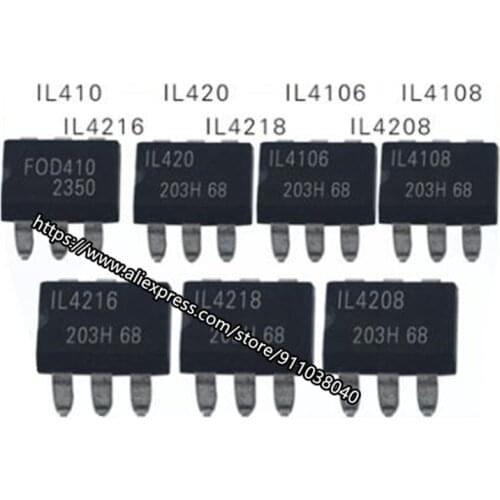 10PCS/lot New original IL4218 dip-6 optocoupler IL410 IL420 IL4106 IL4108 IL4216 IL4208