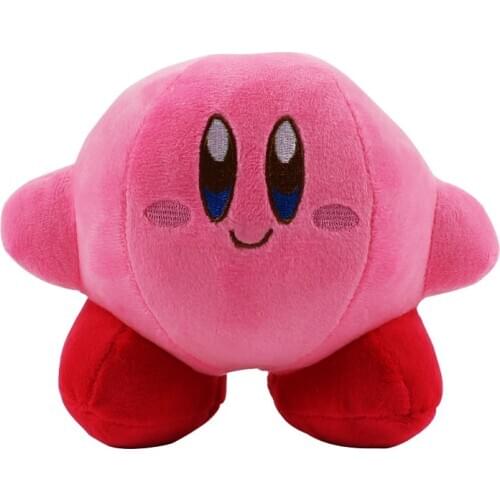 14cm Kirby Plush Toy Pink Kirby Stuffed Plush Soft Doll Toys Kawaii Gifts For Kids