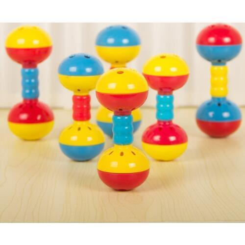 Baby-bed Mobile Bed Bell Develop Intelligence Plastic Hand Bell Baby Rattle Mobiles Educational Toys Baby Newborn Toy Rattle