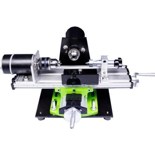 Household Mini Lathe Bead Machine Mini Wooden Bead Processing Machinery Bead Drilling Machine Bead Polisher 220V