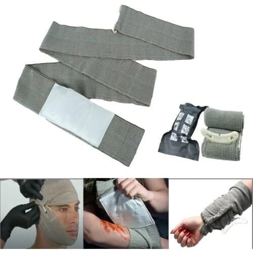 Medic Compress first army aid dressing survive Israeli trauma rescue bandage emergent urgent gauze wrap wound battle care combat
