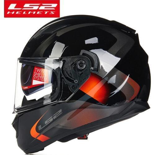 Genuine helmet LS2 ff328 dual lens motocycle helmet full face motorcycle helmet with inner sun visor King of Warcraft helmet