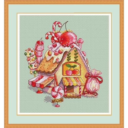 ZZ2273 For Needlework Kit NOT PRINTED Cross stich Painting Set Cross Stitch Kits Cross-stitch Embroidery Set Stitch Kits Cross