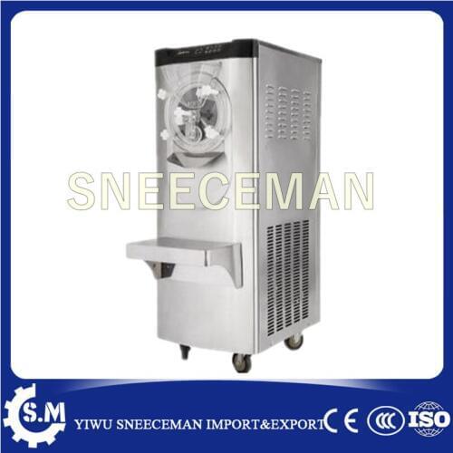 24-28L/H Stainless Steel Desktop Hard Ice Cream Machine 9.5L Hard ice cream making maker