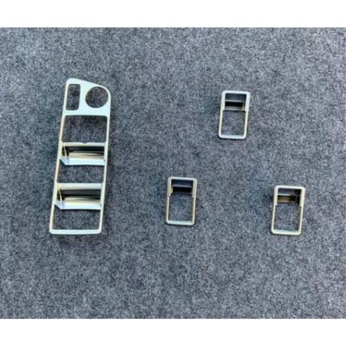 STYO Car ABS Window Control Panel Glass Lift Switch Cover trim for Toyota Harrier Venza 2020 2021