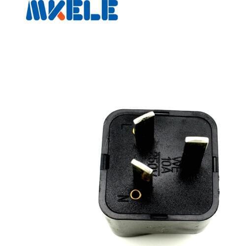 High Quality Universal 3 Pin Portable Black US To CN AC Power Plug Travel Industrial Converter Adapter Electrical Socket